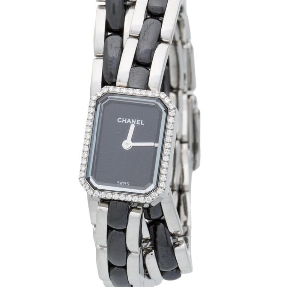 Chanel Diamond Bezel Ladies Watch w/ Original Box - Picture 1 of 4